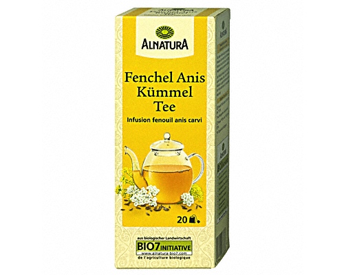 Alnatura Fennel-Anise-Caraway Seed Tea 50g