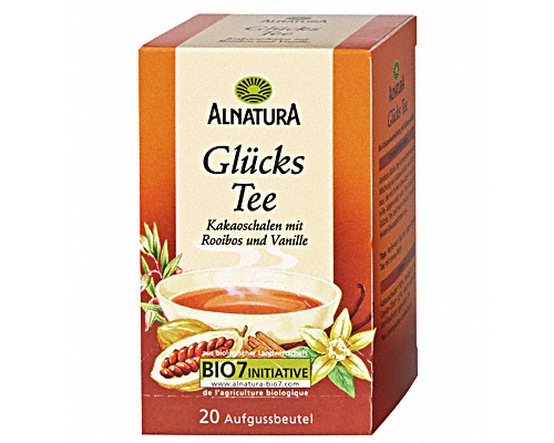 Alnatura Glücks Tee 20 Aufgussbeutel 40g