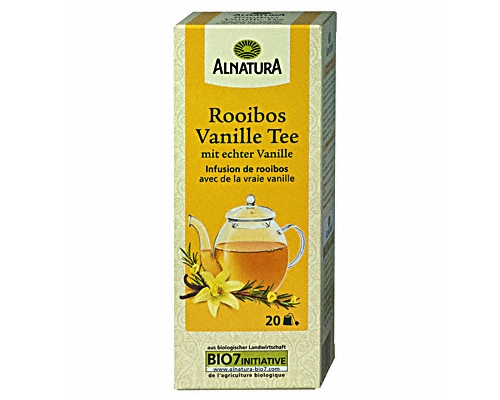 Alnatura Rooibos-Vanille-Tee 20 Aufgussbeutel 30g