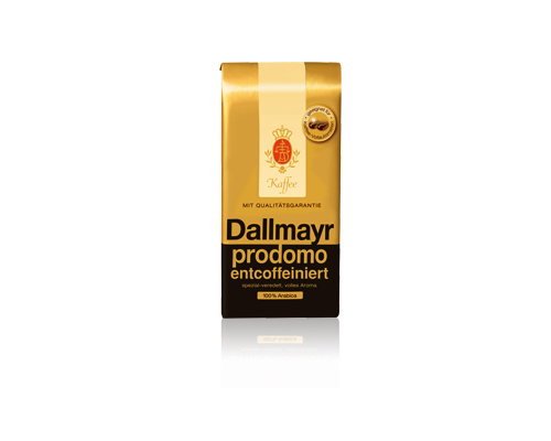 Dallmayr Prodomo Decaffeinated Whole Bean 500g