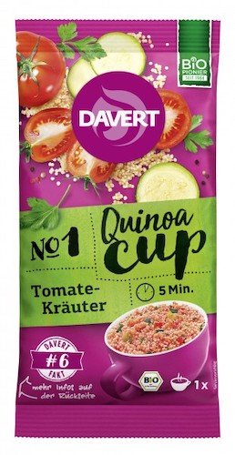 Davert Quinoa-Cup Tomaten-Kräuter