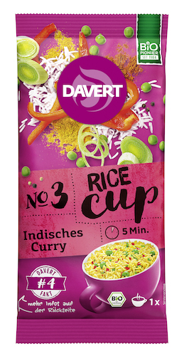 Davert Rice-Cup Indian Curry