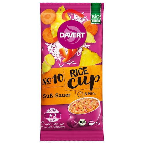 Davert Reis-Cup Süß und Sauer