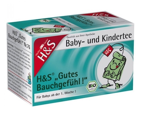 H&S Baby- und Kindertee Gutes Bauchgefühl 20 Filterbeutel 40g