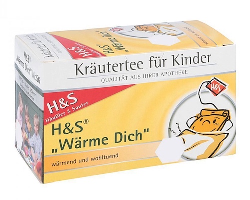 H&S Kräutertee für Kinder “Wärme Dich” 20 Filterbeutel 30g