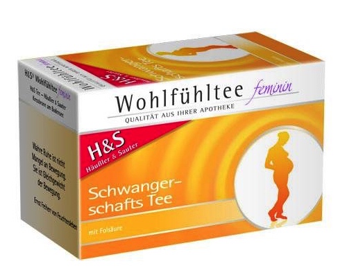 H&S Wohlfühltee Schwangerschafts Tee 20 Filterbeutel 30g
