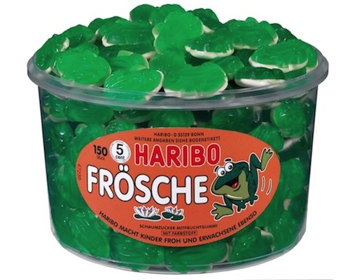Haribo Frösche Dose 1050g