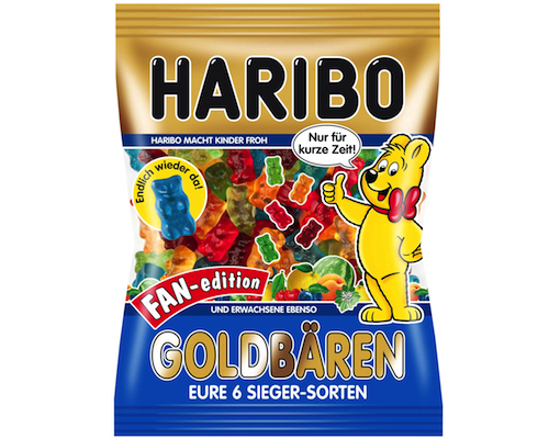 Haribo gummy bear fan edition 200g