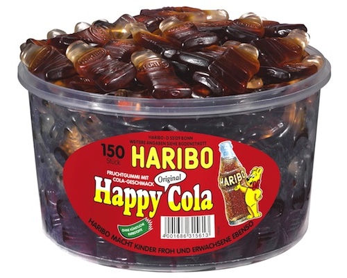 HARIBO Hut Edition Sweet Pretzels Fruit Gums 175g