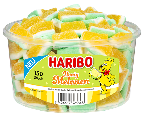 Haribo Honey Melons 150pcs.