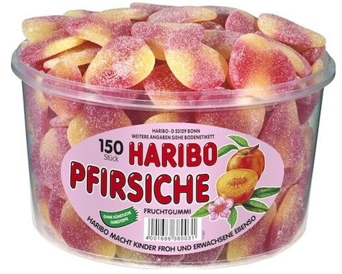Haribo Peach Box 1350g
