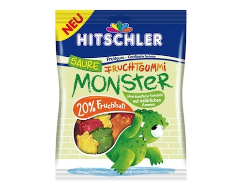 "Hitschler" Sour Fruit Gum Monsters 175g