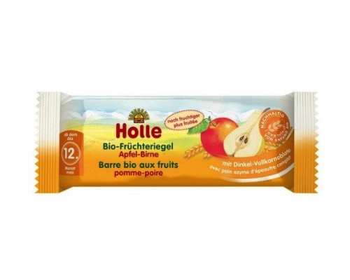 Holle Organic Fruit Bar Apple-Pear 25g