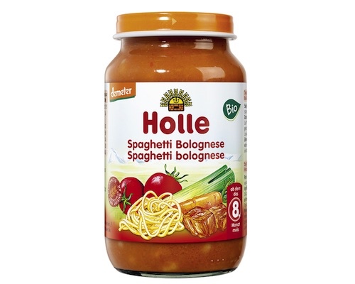 Holle Spaghetti Bolognese Babyglass 220g