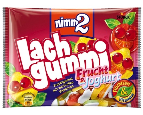 Nimm2 Lachgummi Frucht & Joghurt 200g