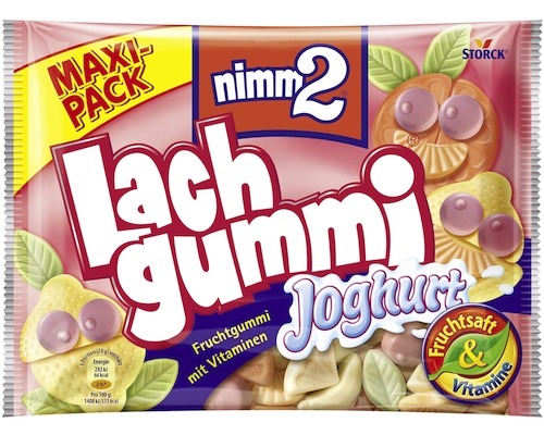 Nimm2 Lachgummi Joghurt Maxipack 376g