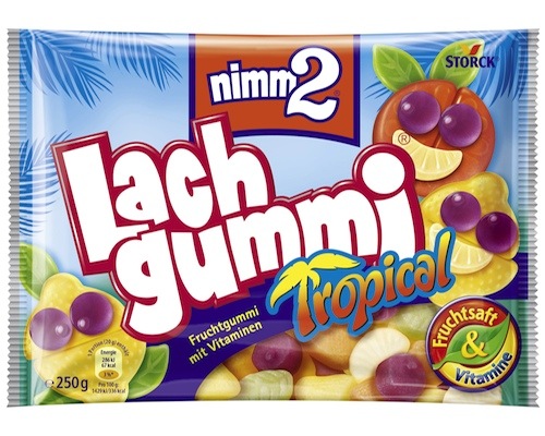 Nimm2 Lachgummi Tropical 250g