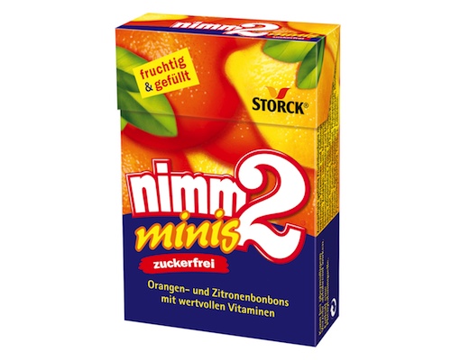"Nimm2" Minis Sugarfree 40g