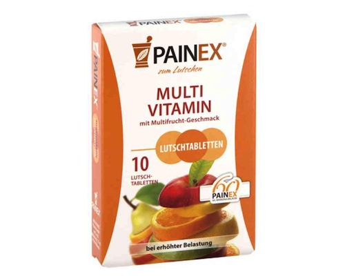 Painex Multivitamin Lutschtabletten 10 Stück 15g