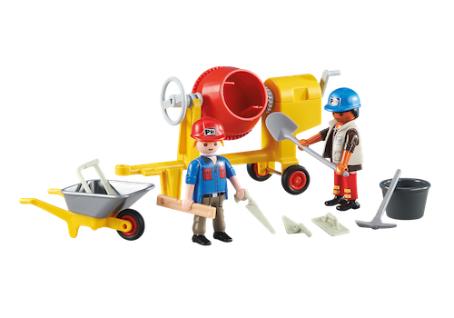 Playmobil 2 construction workers