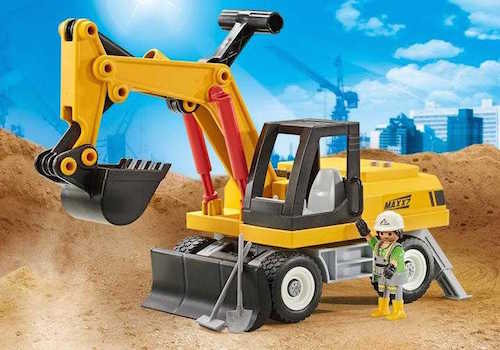 Playmobil excavator