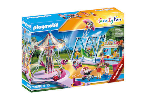 Playmobil large amusement park Natural