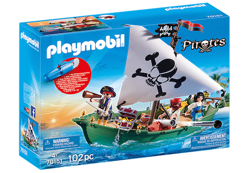 Playmobil pirate ship