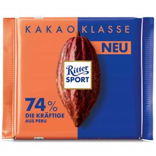 Ritter Sport Kakao-Klasse 74% 100g
