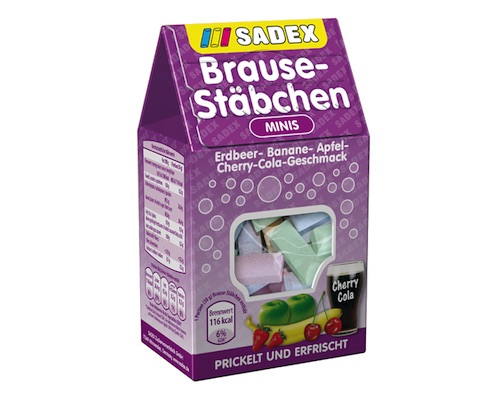 Sadex Brause-Stäbchen Minis 125g
