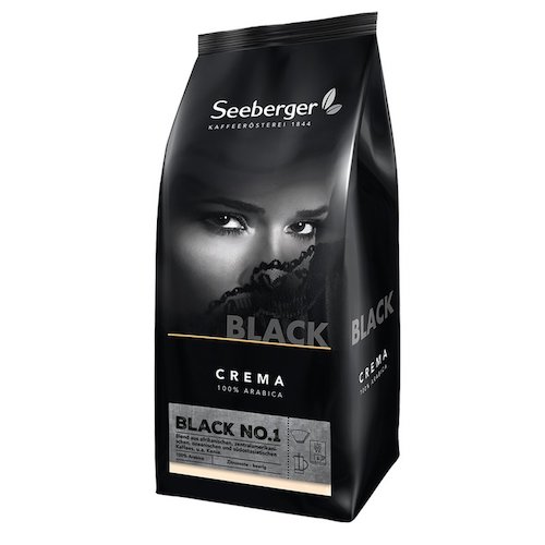 Seeberger Kaffee "Black No.1" Ganze Bohnen 250g