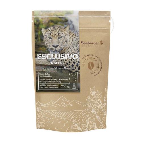 Seeberger Kaffee "Esclusivo" Ganze Bohnen 250g