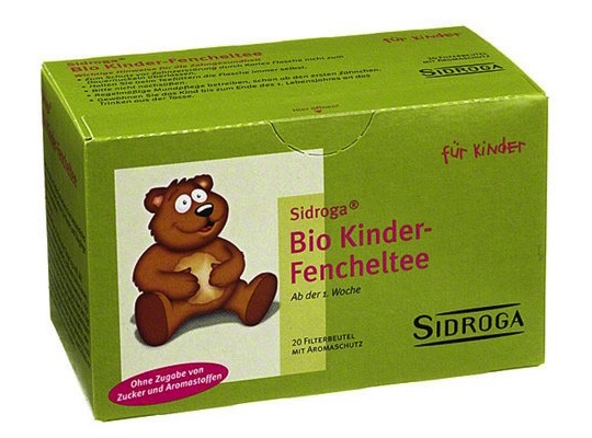 Sidroga Bio Kinder-Fencheltee 20 Filterbeutel 40g