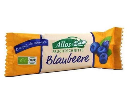 アロス フルーツバー ブルーベリー 40g