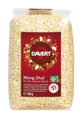 Davert Mung Dhal Fair Trade 500g