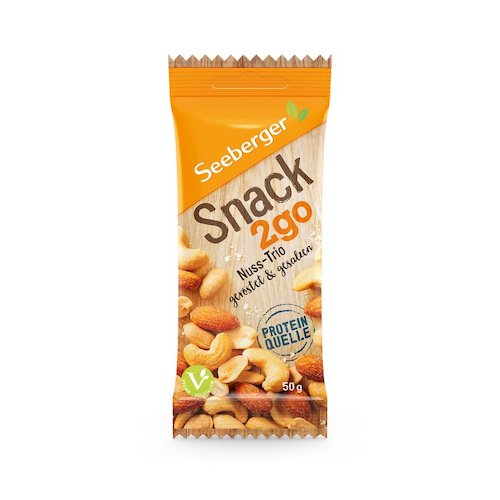 Seeberger Snack2Go Nuss-Trio 50g