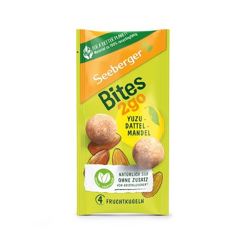 Seeberger Bites2go Yuzu-Date-Almond 38g