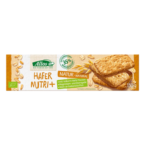 Allos Nutri+ Oat Cookies 130g