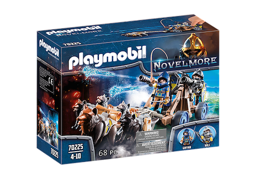 Playmobil Novelmore Wolfsgespann und Wasserkanone