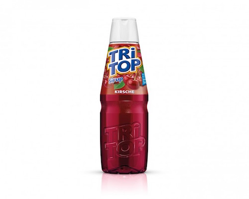 TRI TOP Kirsche 600ml - Das Getränke-Sirup-Original - Natural German