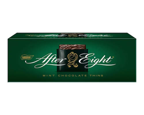 After Eight Classic 200g - wafer-thin chocolate bars with peppermint cream filling - Natural German