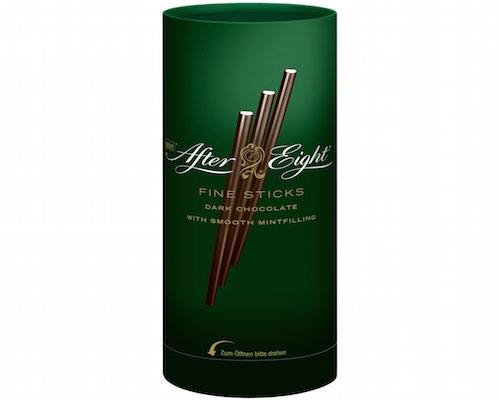 After Eight Fine Sticks 125g - Fine peppermint sticks with dark chocolate - Natural German