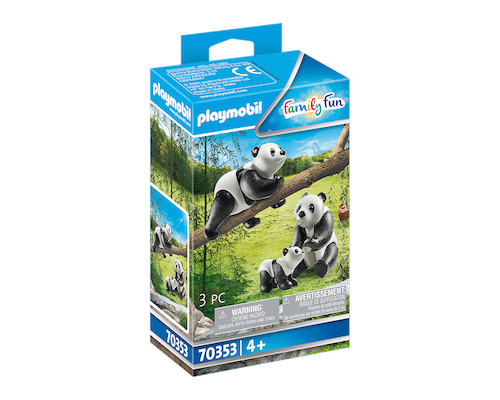 Playmobil Family Fun 2 Pandas mit Baby