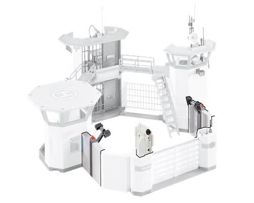 Playmobil City Action Extention for the Police Station/Alarm System