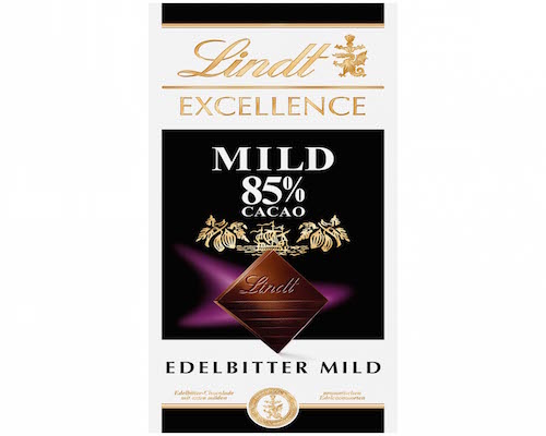 Lindt Excellence Mild 85% bar 100g