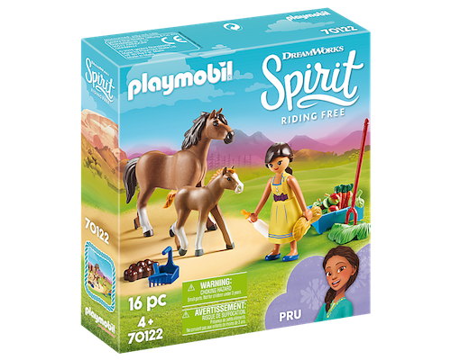 Playmobil Spirit Pru mit Pferd und Fohlen