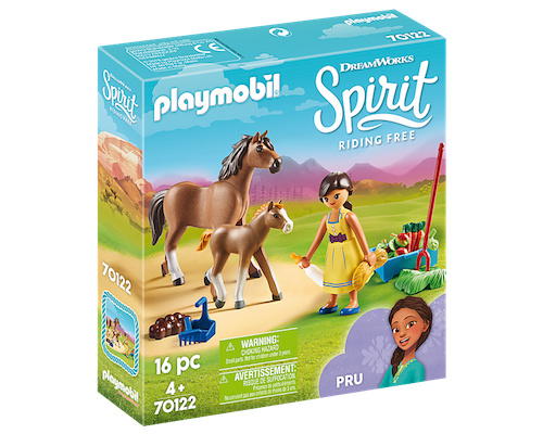 Playmobil Spirit Pru with Horse and Foal