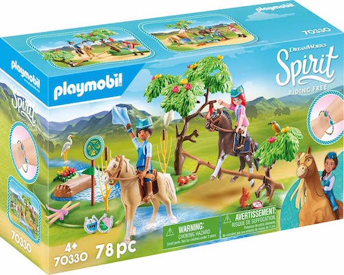 Playmobil Spirit Herausforderung am Fluss
