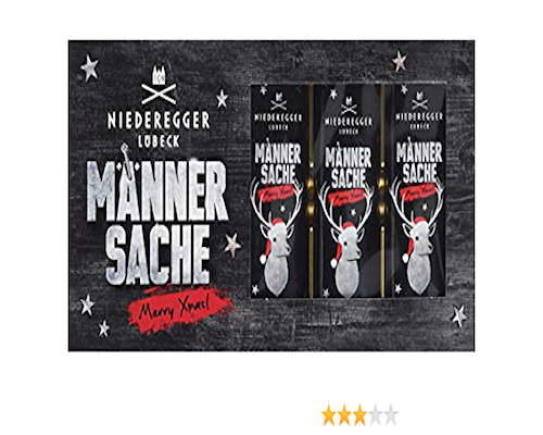 Niederegger メンズビジネスマジパンミニパンクリスマス175g