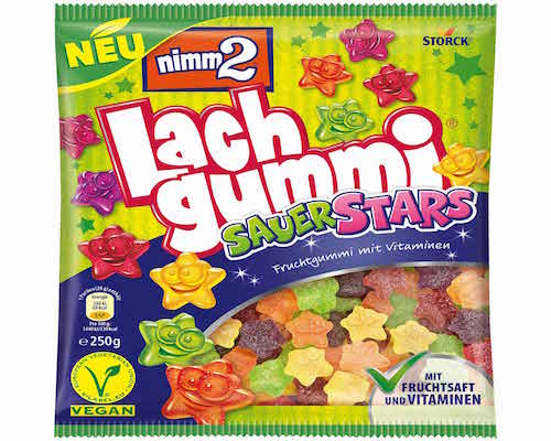 nimm2 Lachgummi SauerStars 250g