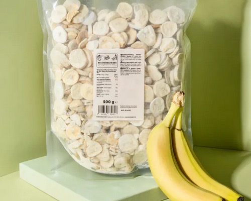 KoRo Gefriergetrocknete Bananenscheiben 500 g